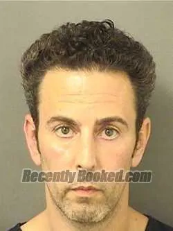 Booking photo from Palm Beach County, Florida
