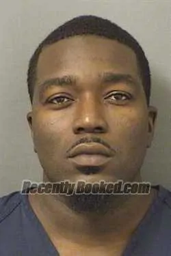 Booking photo from Palm Beach County, Florida