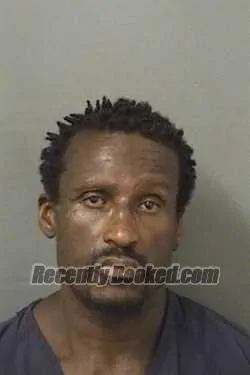 Booking photo from Palm Beach County, Florida
