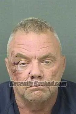 Booking photo from Palm Beach County, Florida