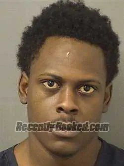 Booking photo from Palm Beach County, Florida