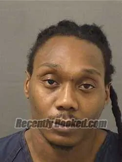 Booking photo from Palm Beach County, Florida