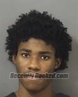 Booking photo from Palm Beach County, Florida