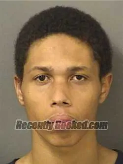 Booking photo from Palm Beach County, Florida