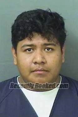 Booking photo from Palm Beach County, Florida