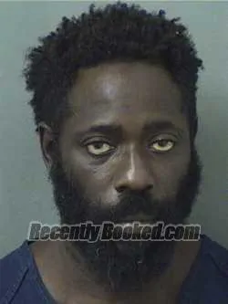 Booking photo from Palm Beach County, Florida