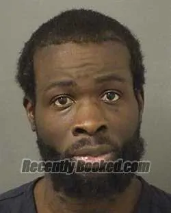 Booking photo from Palm Beach County, Florida