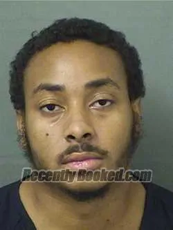 Booking photo from Palm Beach County, Florida