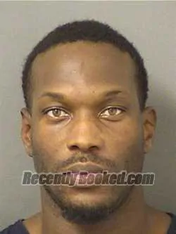 Booking photo from Palm Beach County, Florida