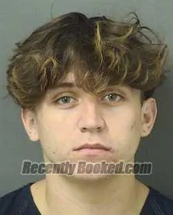 Booking photo from Palm Beach County, Florida
