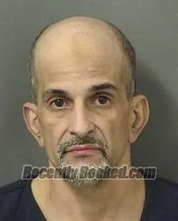 Booking photo from Palm Beach County, Florida
