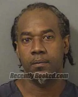 Booking photo from Palm Beach County, Florida
