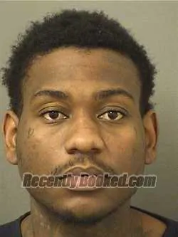 Booking photo from Palm Beach County, Florida