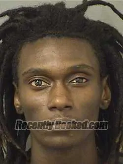 Booking photo from Palm Beach County, Florida