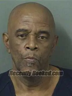 Booking photo from Palm Beach County, Florida