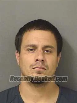 Booking photo from Palm Beach County, Florida