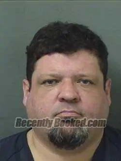 Booking photo from Palm Beach County, Florida