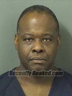 Booking photo from Palm Beach County, Florida