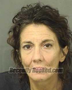 Booking photo from Palm Beach County, Florida