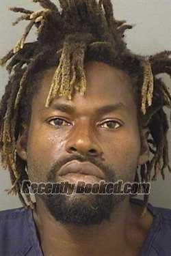 Booking photo from Palm Beach County, Florida