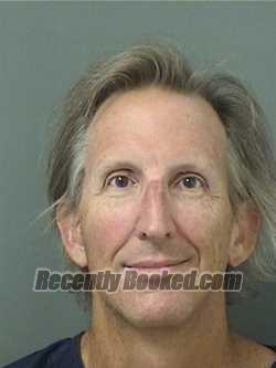 Booking photo from Palm Beach County, Florida