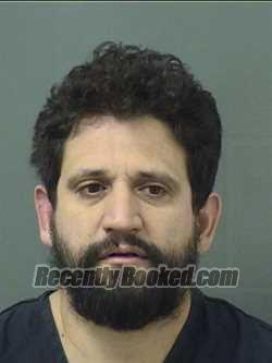 Booking photo from Palm Beach County, Florida
