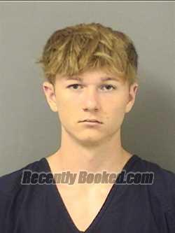 Booking photo from Palm Beach County, Florida