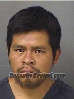 Booking photo from Palm Beach County, Florida