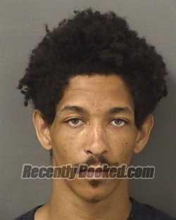 Booking photo from Palm Beach County, Florida