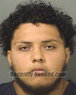 Booking photo from Palm Beach County, Florida