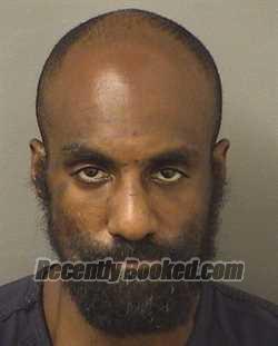 Booking photo from Palm Beach County, Florida