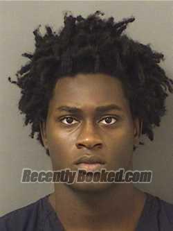 Booking photo from Palm Beach County, Florida