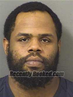Booking photo from Palm Beach County, Florida