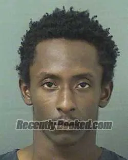 Booking photo from Palm Beach County, Florida