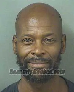 Booking photo from Palm Beach County, Florida