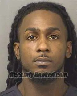 Booking photo from Palm Beach County, Florida