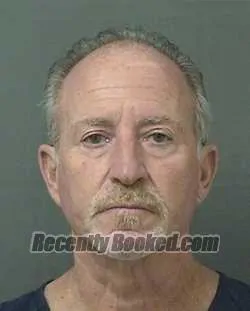 Booking photo from Palm Beach County, Florida