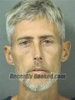Booking photo from Palm Beach County, Florida