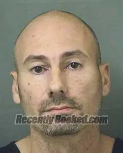 Booking photo from Palm Beach County, Florida