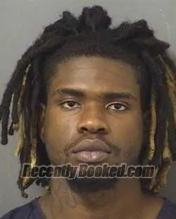 Booking photo from Palm Beach County, Florida