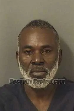Booking photo from Palm Beach County, Florida