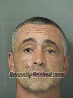 Booking photo from Palm Beach County, Florida