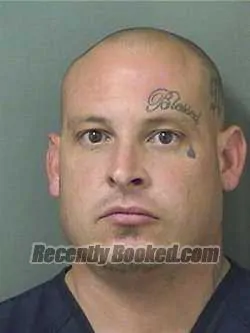 Booking photo from Palm Beach County, Florida