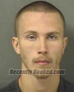 Booking photo from Palm Beach County, Florida