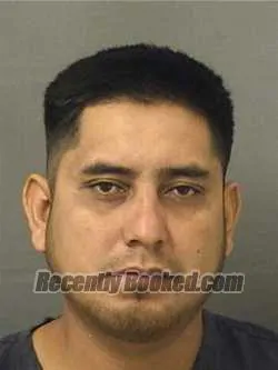 Booking photo from Palm Beach County, Florida