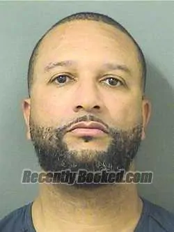 Booking photo from Palm Beach County, Florida