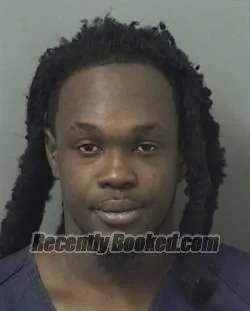 Booking photo from Palm Beach County, Florida