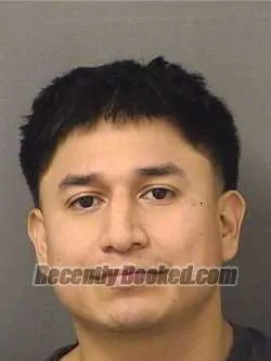 Booking photo from Palm Beach County, Florida