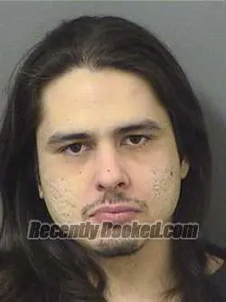 Booking photo from Palm Beach County, Florida
