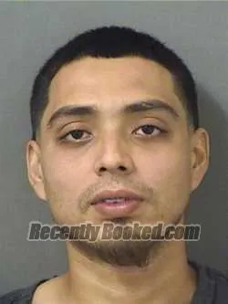 Booking photo from Palm Beach County, Florida